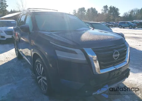 2022 Nissan Pathfinder Platinum 4Wd from USA, damaged, VIN 5N1DR3DK2NC206412